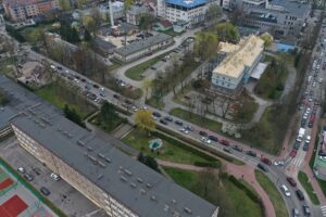 20.04.2022 Kielce. Ulica Kaczorowskiego. Korek / Jarosław Kubalski / Radio Kielce