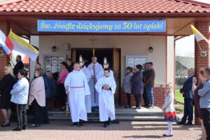 30.04.2022. Wydrza. Jubileusz 50-lecia istnienia parafii / ks. Wojciech Kania / Kuria Diecezjalna w Sandomierzu