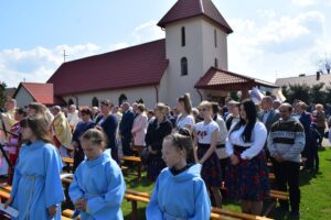 30.04.2022. Wydrza. Jubileusz 50-lecia istnienia parafii / ks. Wojciech Kania / Kuria Diecezjalna w Sandomierzu