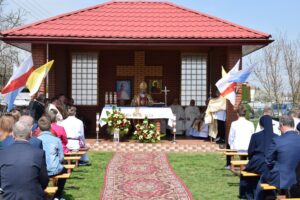 30.04.2022. Wydrza. Jubileusz 50-lecia istnienia parafii / ks. Wojciech Kania / Kuria Diecezjalna w Sandomierzu