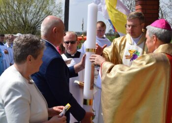 30.04.2022. Wydrza. Jubileusz 50-lecia istnienia parafii / ks. Wojciech Kania / Kuria Diecezjalna w Sandomierzu