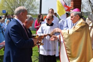 30.04.2022. Wydrza. Jubileusz 50-lecia istnienia parafii / ks. Wojciech Kania / Kuria Diecezjalna w Sandomierzu