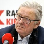 03.04.2022. Kielce. Studio Polityczne Radia Kielce. Na zdjęciu: Czesław Siekierski - PSL KP / Kamil Król / Radio Kielce