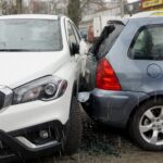 11.04.2022. Kielce. Kolizja na ul. Wiśniowej / Piotr Kwaśniewski / Radio Kielce