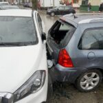 11.04.2022. Kielce. Kolizja na ul. Wiśniowej / Piotr Kwaśniewski / Radio Kielce