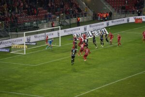 26.04.2022. Mecz: Widzew Łódź - Korona Kielce / Sebastian Kalwat / Radio Kielce