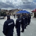 08.04.2022. Szydłów. Otwarcie posterunku policji / Michał Kita / Radio Kielce