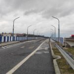 05.04.2022. Sandomierz. Stary most na Wiśle / Grażyna Szlęzak-Wójcik / Radio Kielce