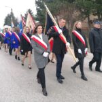 08.04.2022. Kazimierza Wielka. Oddanie hołdu ofiarom zbrodni katyńskiej / Marta Gajda-Kruk / Radio Kielce