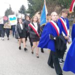 08.04.2022. Kazimierza Wielka. Oddanie hołdu ofiarom zbrodni katyńskiej / Marta Gajda-Kruk / Radio Kielce