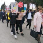 08.04.2022. Kazimierza Wielka. Oddanie hołdu ofiarom zbrodni katyńskiej / Marta Gajda-Kruk / Radio Kielce