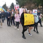 08.04.2022. Kazimierza Wielka. Oddanie hołdu ofiarom zbrodni katyńskiej / Marta Gajda-Kruk / Radio Kielce