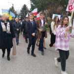 08.04.2022. Kazimierza Wielka. Oddanie hołdu ofiarom zbrodni katyńskiej / Marta Gajda-Kruk / Radio Kielce