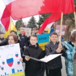 08.04.2022. Kazimierza Wielka. Oddanie hołdu ofiarom zbrodni katyńskiej / Marta Gajda-Kruk / Radio Kielce