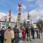 10.04.2022. Skalbmierz. Procesja palm / Marta Gajda-Kruk / Radio Kielce