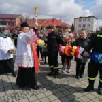 10.04.2022. Skalbmierz. Procesja palm / Marta Gajda-Kruk / Radio Kielce