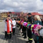 10.04.2022. Skalbmierz. Procesja palm / Marta Gajda-Kruk / Radio Kielce