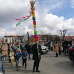 10.04.2022. Skalbmierz. Procesja palm / Marta Gajda-Kruk / Radio Kielce