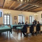 1.04.2022. Sandomierz. Spotkanie z przedstawicielami Pilkington Automotive Polska / Grażyna Szlęzak-Wójcik / Radio Kielce