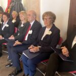 02.04.2022. Sandomierz. Gala "Sandomierzanin 2021 Roku". Na zdjęciu: Grupa Artystyczna Etiuda / Grażyna Szlęzak-Wójcik / Radio Kielce