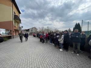 23.04.2022. Słupcza - Sandomierz. XVIII Marsz Puławiaków / Grażyna Szlęzak-Wójcik / Radio Kielce