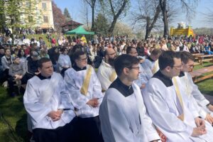 Sandomierz. Wyższe Seminarium Duchowne. Dzień Otwartej Furty / Grażyna Szlęzak-Wójcik / Radio Kielce