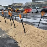 04.04.2022. Skarżysko-Kamienna. Rozpoczęcie budowy hali dla spółki POLREGIO / Anna Głąb / Radio Kielce