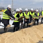 04.04.2022. Skarżysko-Kamienna. Rozpoczęcie budowy hali dla spółki POLREGIO / Anna Głąb / Radio Kielce