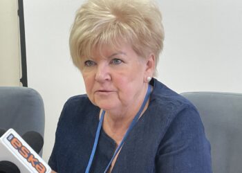 Na zdjęciu: Jolanta Kręcka - dyrektor szpitala w Starachowicach / Anna Głąb / Radio Kielce