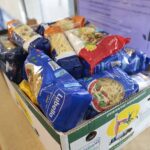 02.04.2022. Kielce. Wielkanocna zbiórka żywności / Wiktor Taszłow / Radio Kielce