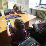 02.04.2022. Kielce. Ukraińcy oczekujący na wyrobienie numeru PESEL / Wiktor Taszłow / Radio Kielce