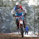 03.04.2022. Kowala. I Runda Mistrzostw Polski w Motocrossie / Wiktor Taszłow / Radio Kielce