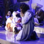 02.04.2022. Bilcza. Kościół pw. św. Kazimierza. Misterium Męki Pańskiej / Wiktor Taszłow / Radio Kielce