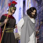 02.04.2022. Bilcza. Kościół pw. św. Kazimierza. Misterium Męki Pańskiej / Wiktor Taszłow / Radio Kielce