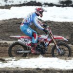 03.04.2022. Kowala. I Runda Mistrzostw Polski w Motocrossie / Wiktor Taszłow / Radio Kielce