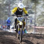 03.04.2022. Kowala. I Runda Mistrzostw Polski w Motocrossie / Wiktor Taszłow / Radio Kielce