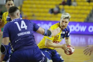 03.04.2022. Kielce. Mecz 21. kolejki PGNiG Superligi Łomża Vive Kielce - Torus Wybrzeże Gdańsk / Wiktor Taszłow / Radio Kielce