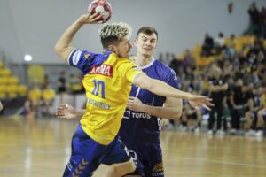 03.04.2022. Kielce. Mecz 21. kolejki PGNiG Superligi Łomża Vive Kielce - Torus Wybrzeże Gdańsk / Wiktor Taszłow / Radio Kielce