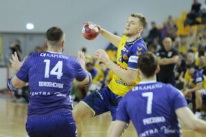 03.04.2022. Kielce. Mecz 21. kolejki PGNiG Superligi Łomża Vive Kielce - Torus Wybrzeże Gdańsk / Wiktor Taszłow / Radio Kielce