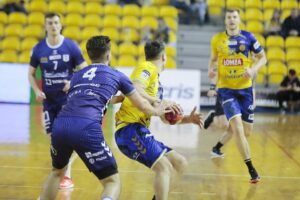 03.04.2022. Kielce. Mecz 21. kolejki PGNiG Superligi Łomża Vive Kielce - Torus Wybrzeże Gdańsk / Wiktor Taszłow / Radio Kielce