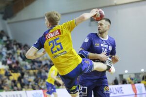 03.04.2022. Kielce. Mecz 21. kolejki PGNiG Superligi Łomża Vive Kielce - Torus Wybrzeże Gdańsk / Wiktor Taszłow / Radio Kielce