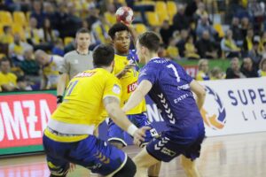 03.04.2022. Kielce. Mecz 21. kolejki PGNiG Superligi Łomża Vive Kielce - Torus Wybrzeże Gdańsk / Wiktor Taszłow / Radio Kielce