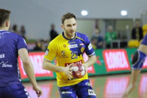 03.04.2022. Kielce. Mecz 21. kolejki PGNiG Superligi Łomża Vive Kielce - Torus Wybrzeże Gdańsk / Wiktor Taszłow / Radio Kielce