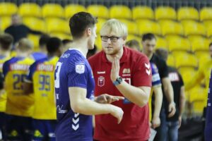 03.04.2022. Kielce. Mecz 21. kolejki PGNiG Superligi Łomża Vive Kielce - Torus Wybrzeże Gdańsk / Wiktor Taszłow / Radio Kielce