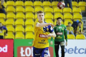 03.04.2022. Kielce. Mecz 21. kolejki PGNiG Superligi Łomża Vive Kielce - Torus Wybrzeże Gdańsk / Wiktor Taszłow / Radio Kielce