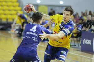 03.04.2022. Kielce. Mecz 21. kolejki PGNiG Superligi Łomża Vive Kielce - Torus Wybrzeże Gdańsk / Wiktor Taszłow / Radio Kielce