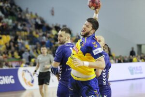 03.04.2022. Kielce. Mecz 21. kolejki PGNiG Superligi Łomża Vive Kielce - Torus Wybrzeże Gdańsk / Wiktor Taszłow / Radio Kielce