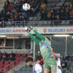 05.04.2022. Kielce. Mecz 25. kolejki Fortuna 1 Ligi, Korona Kielce - Podbeskidzie Bielsko-Biała / Wiktor Taszłow / Radio Kielce