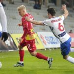 05.04.2022. Kielce. Mecz 25. kolejki Fortuna 1 Ligi, Korona Kielce - Podbeskidzie Bielsko-Biała / Wiktor Taszłow / Radio Kielce