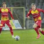 05.04.2022. Kielce. Mecz 25. kolejki Fortuna 1 Ligi, Korona Kielce - Podbeskidzie Bielsko-Biała / Wiktor Taszłow / Radio Kielce